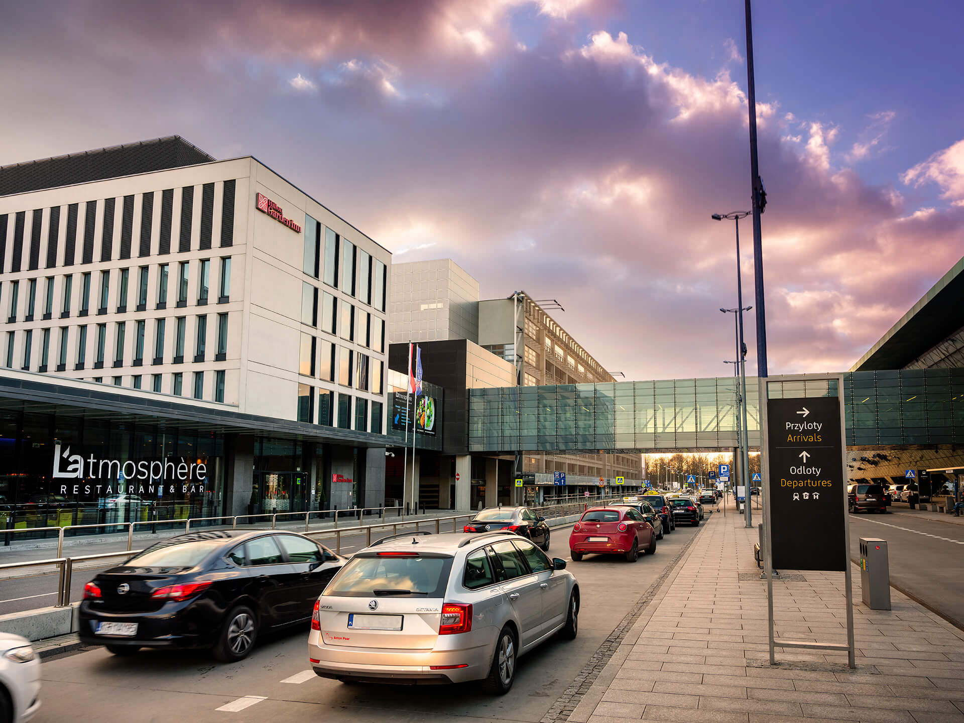 fotografia architektury - hotel HGI Airport Kraków Balice