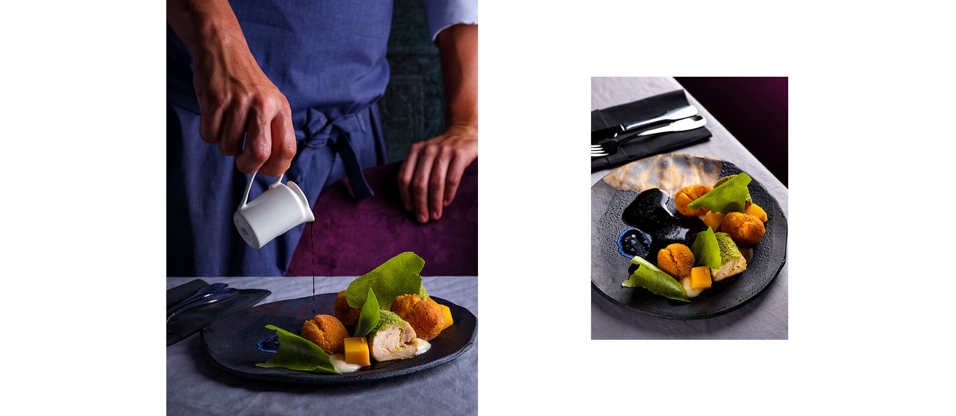 zdjęcia dań w restauracji Biała Róża / kompleksowa obsługa fotograficzna HoReCa