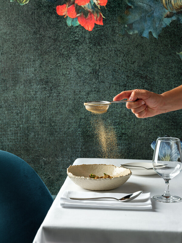 Biała Róża / fotografia dla restauracji