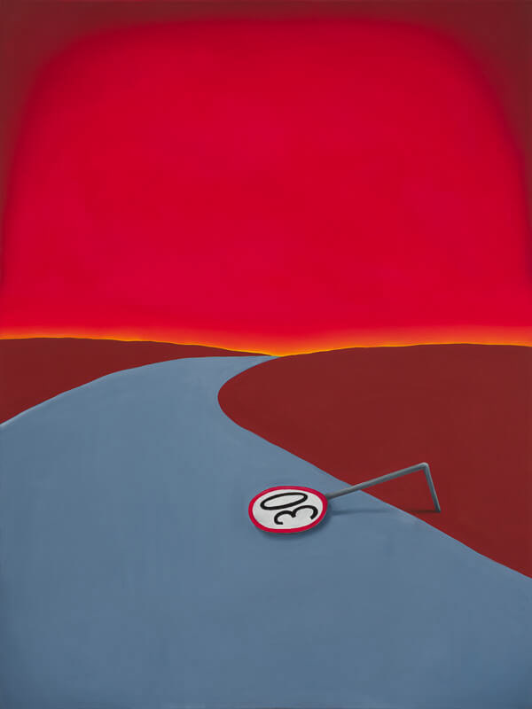 Tomasz Kręcicki "30" / 2020, 120 x 90 cm, olej na płótnie