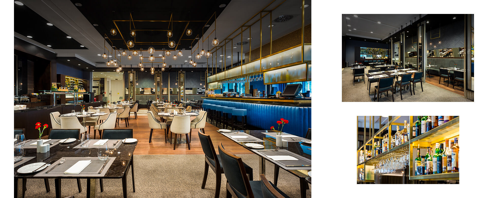 zdjęcia restauracji w hotelu - fotograf nieruchomości dla HoReCa w Małopolsce