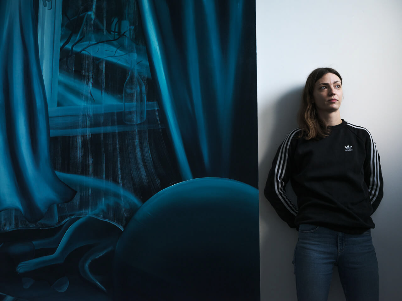 Karolina Jabłońska w pracowni