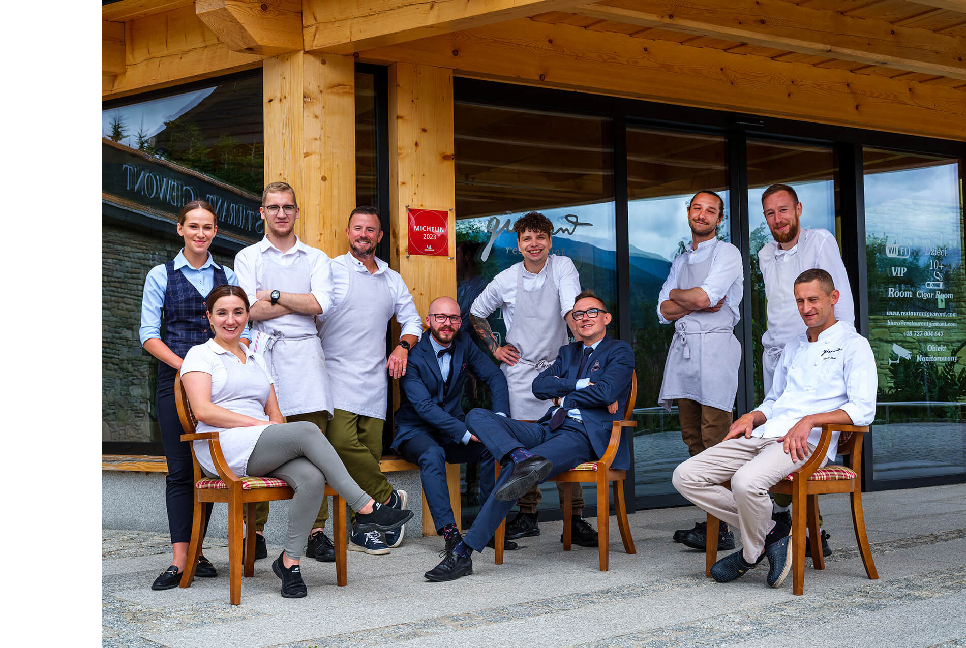 sesja portretowa dla restauracji Giewont w Kościelisku - pierwszej na Podhalu restauracji z gwiazdką Michelin / Zakopane, Kraków, Małopolska