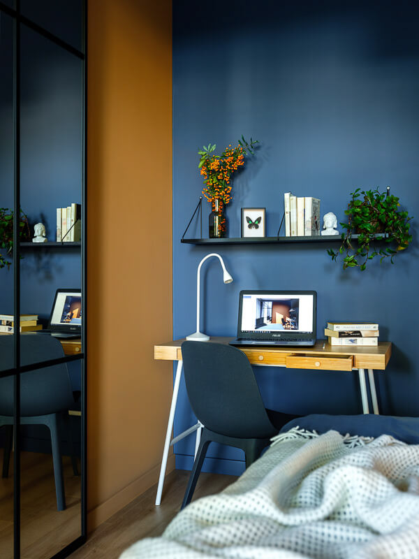 mikroapartament na wynajem - sesja fotograficzna dla biura projektowego LOFTSTUDIO