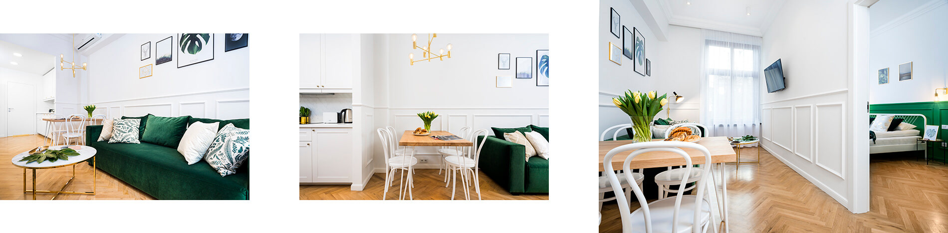 zdjęcia wnętrz - fotograf nieruchomości Kraków - apartament na wynajem