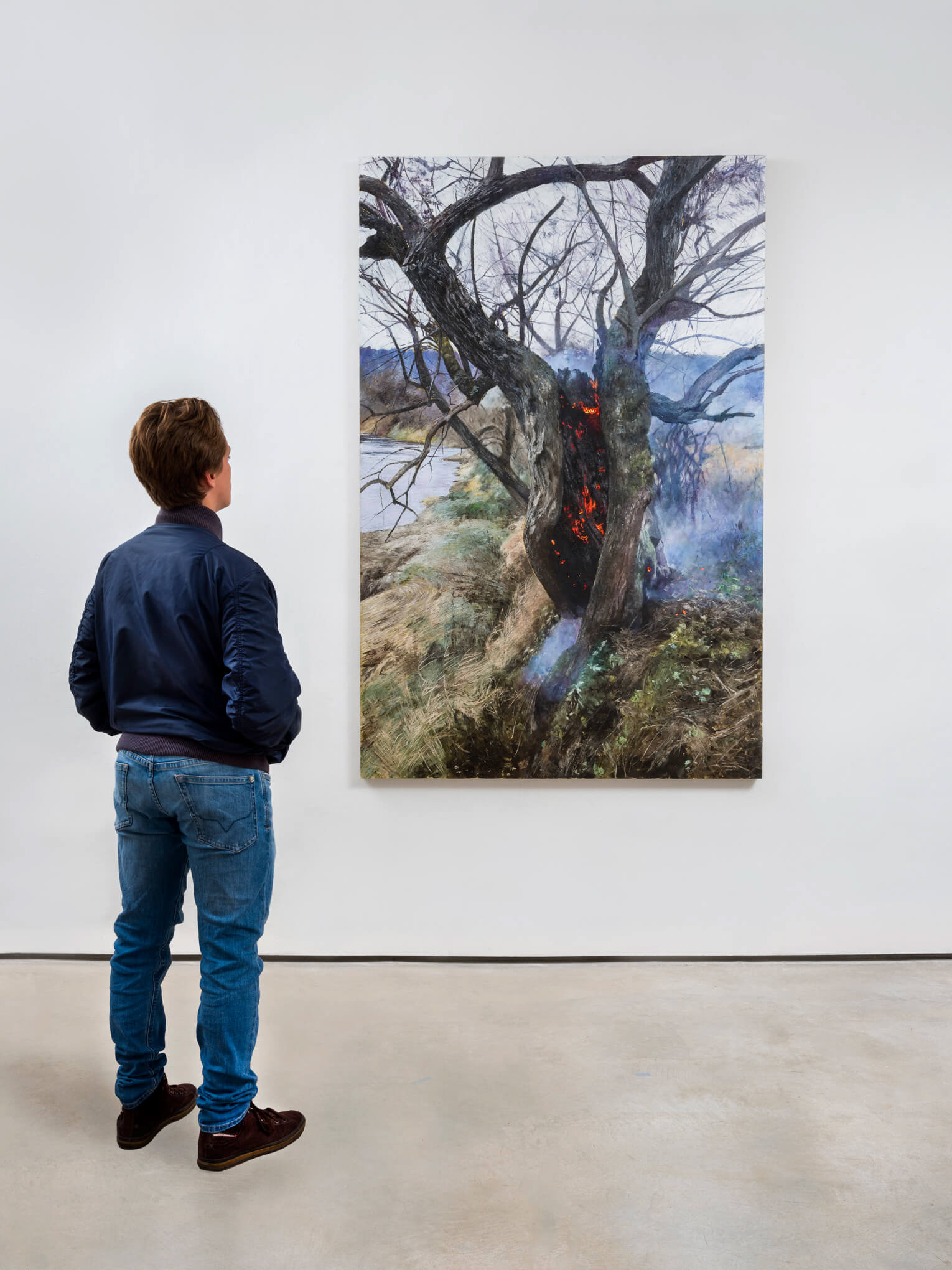 Karol Palczak "Słodka Pani" / 2023, 130 x 200 cm, olej na płótnie