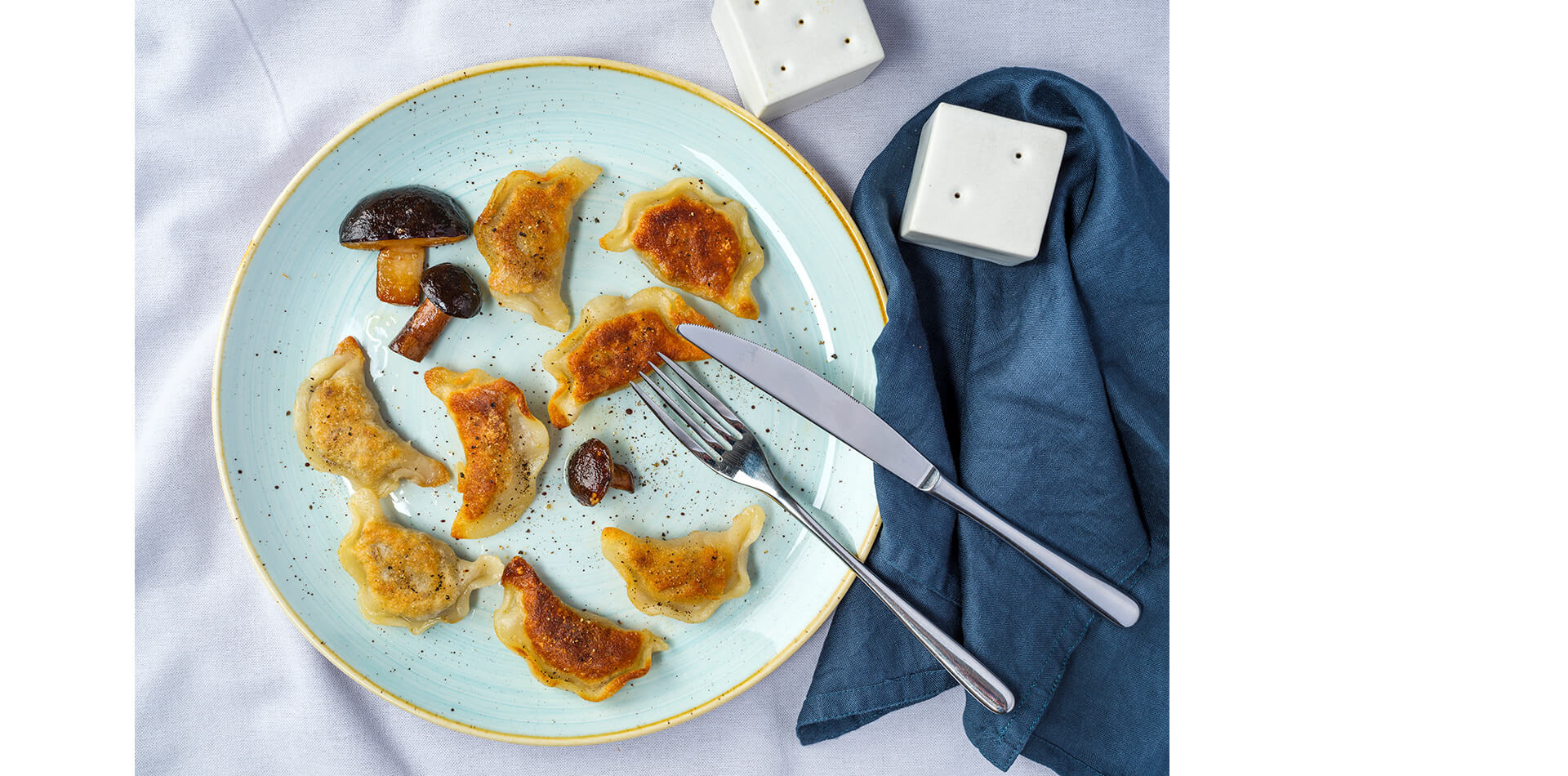 zdjęcia dań - pierogi - fotograf kulinarny Kraków