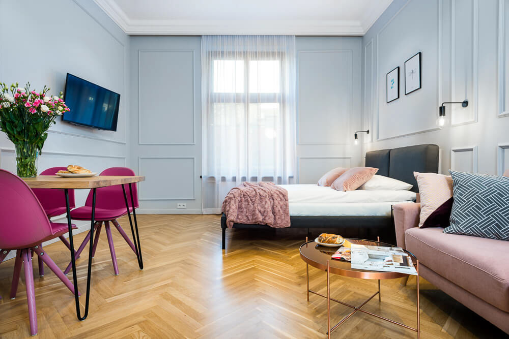 Fresco - sesja zdjęciowa apartamentów na wynajem krótkoterminowy