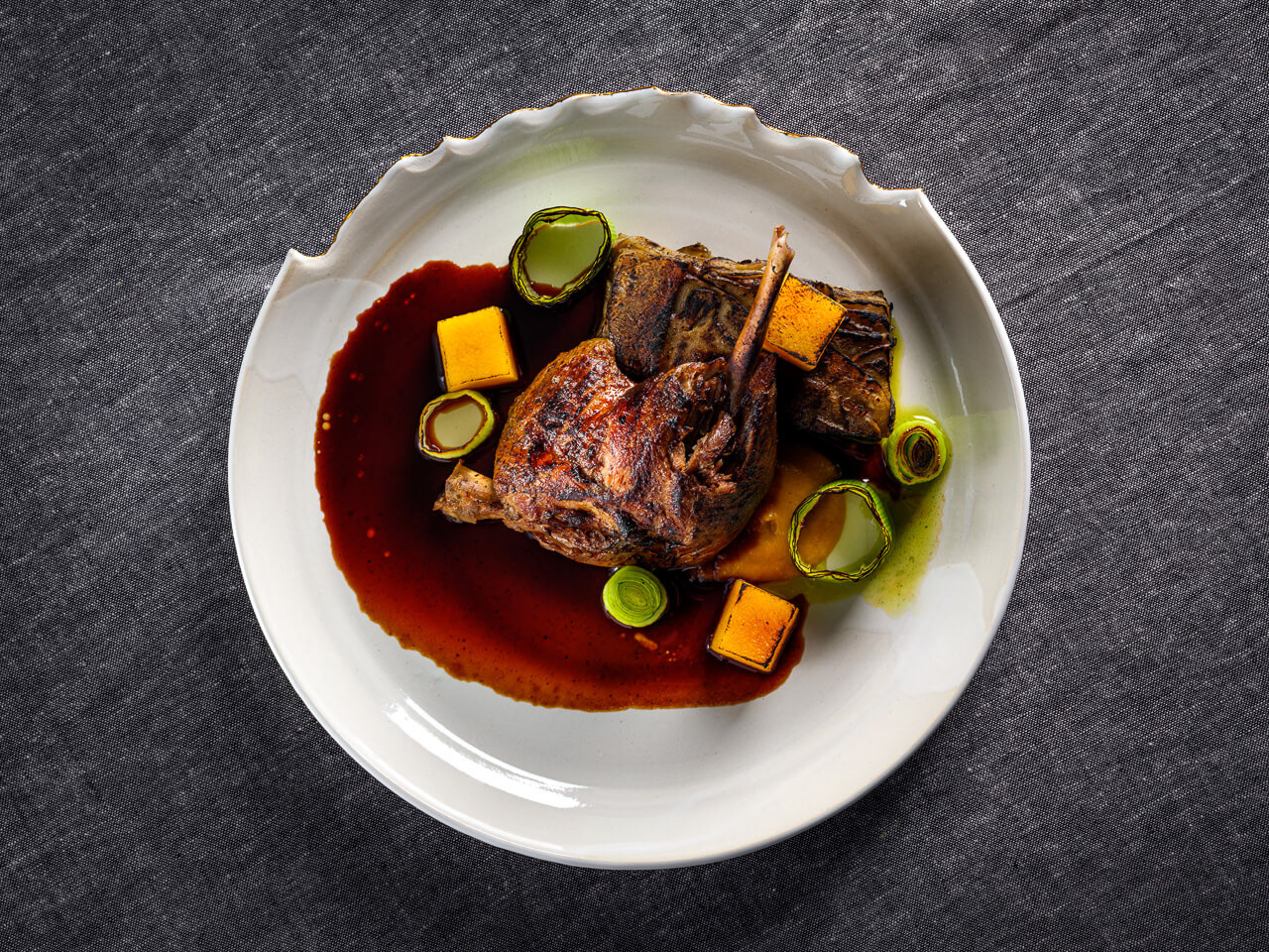 Biała Róża / fotografia dla restauracji