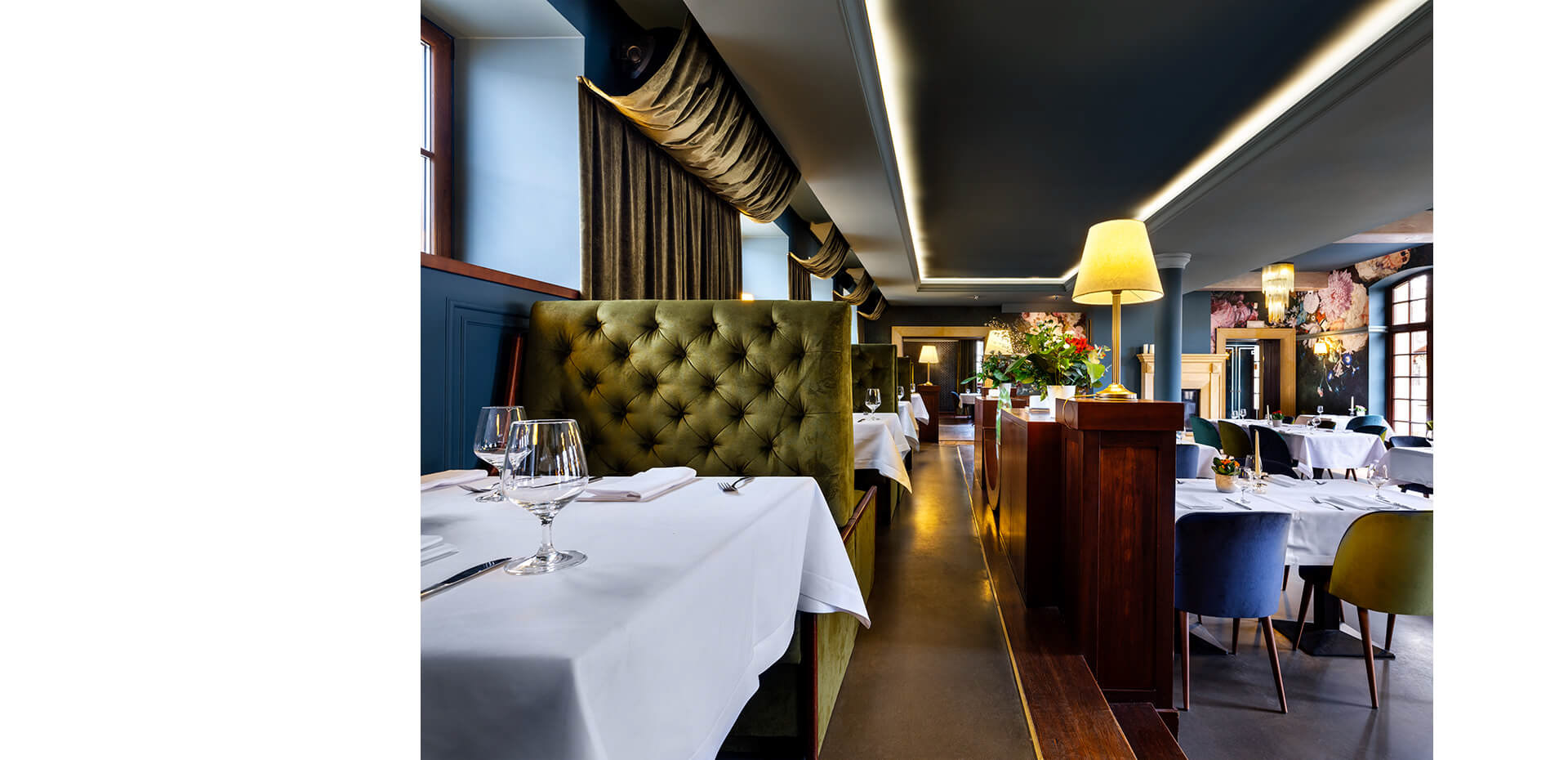 fotografia nieruchomości - restauracja Biała Róża w Krakowie