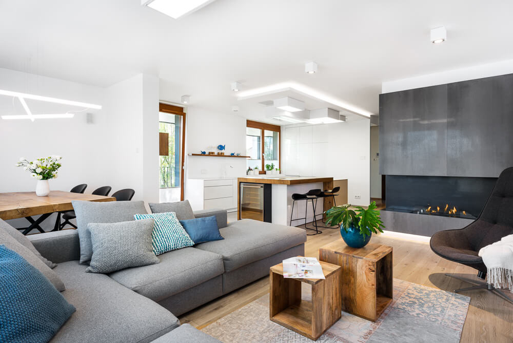 ładne wnętrza mieszkania - sesja fotografii wnętrz dla projektantów z Avocado Concept