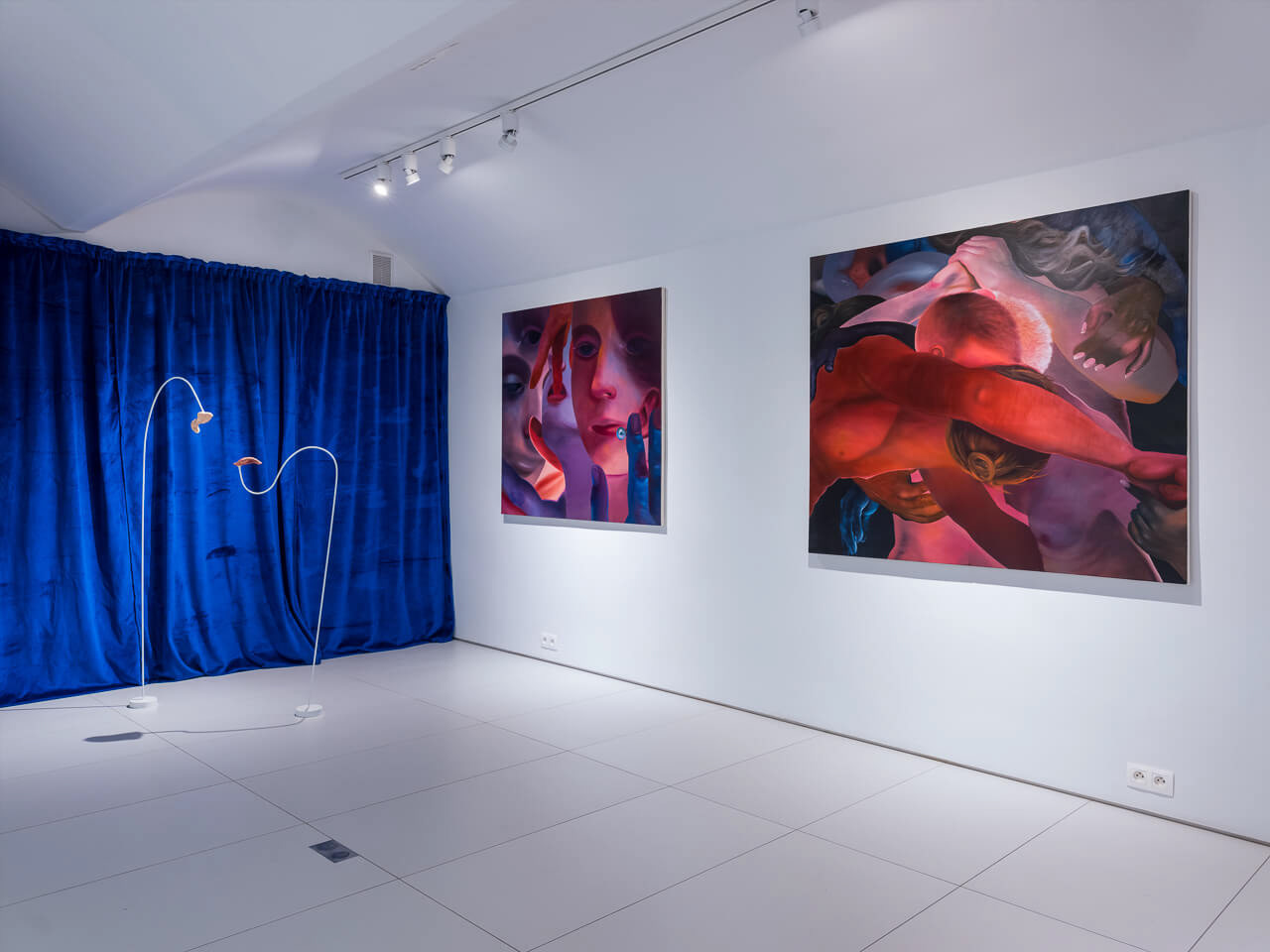 wystawa Pauliny Stasik "Skończone całości" w Shefter Gallery w Krakowie