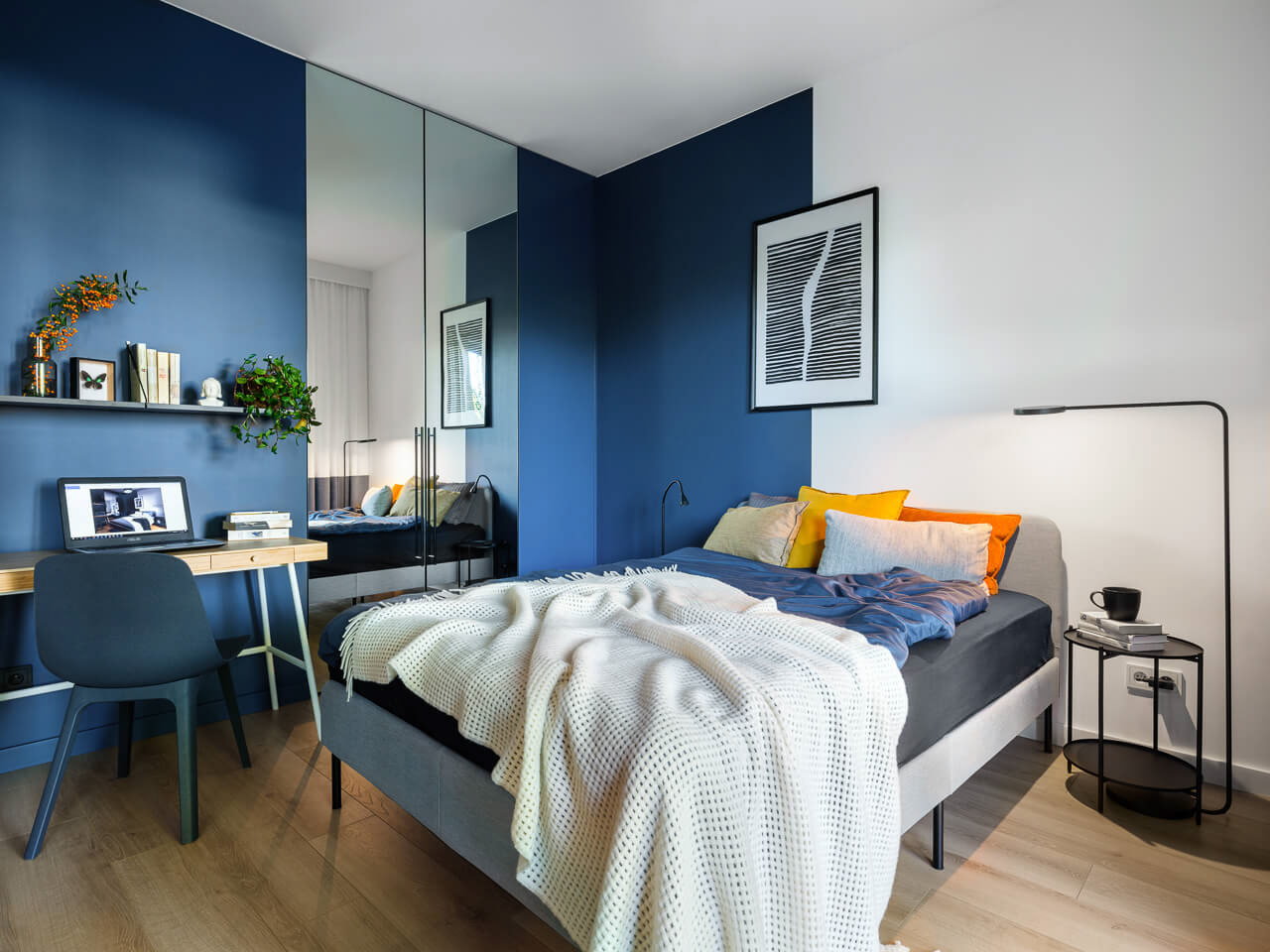 mikroapartament na wynajem - sesja fotograficzna dla biura projektowego LOFTSTUDIO