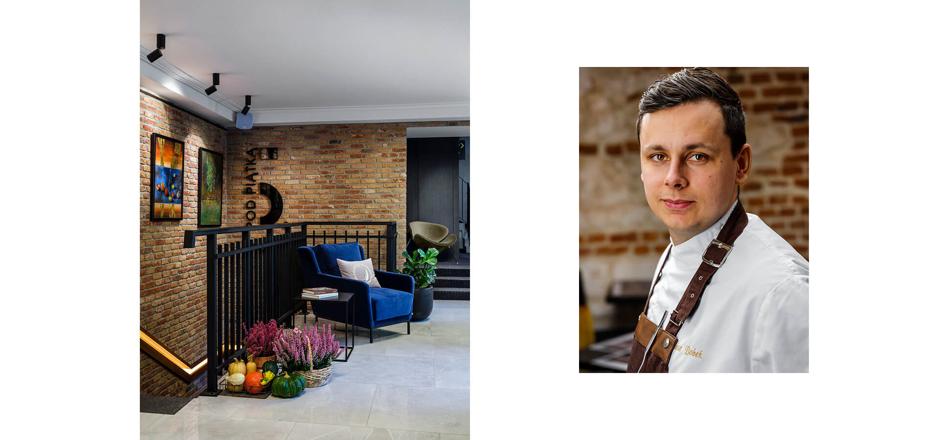 portret szefa kuchni w hotelu