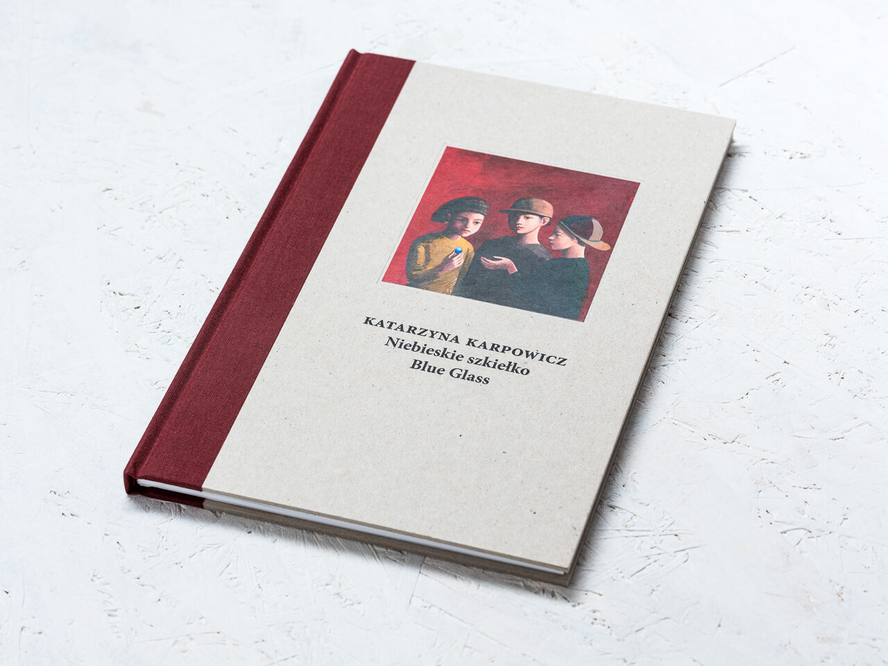 katalog wystawy Katarzyny Karpowicz pt. "Niebieskie szkiełko" w Galerii Art w Warszawie