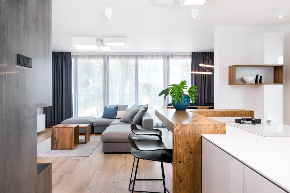 ładne wnętrza mieszkania - sesja fotografii wnętrz dla projektantów z Avocado Concept