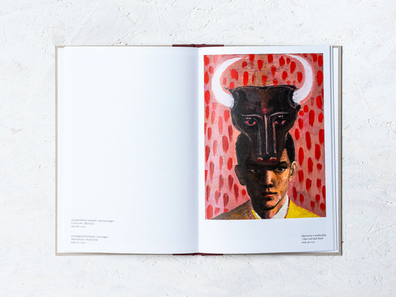 katalog wystawy Katarzyny Karpowicz pt. "Niebieskie szkiełko" w Galerii Art w Warszawie