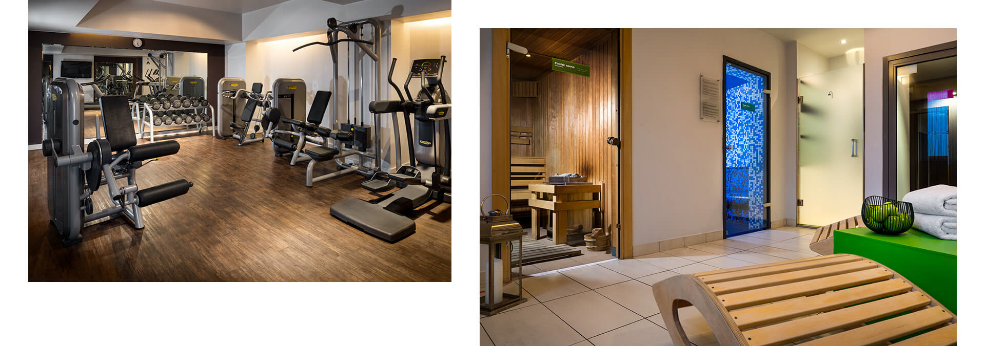 zdjęcia centrum fitness i SPA w katowickim hotelu