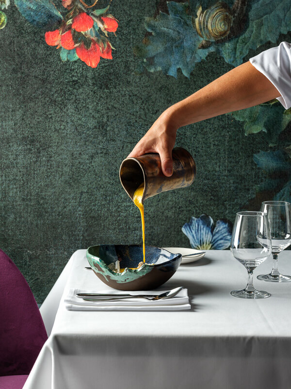 Biała Róża / fotografia dla restauracji