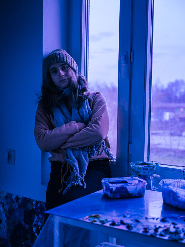 Paulina Stasik w pracowni