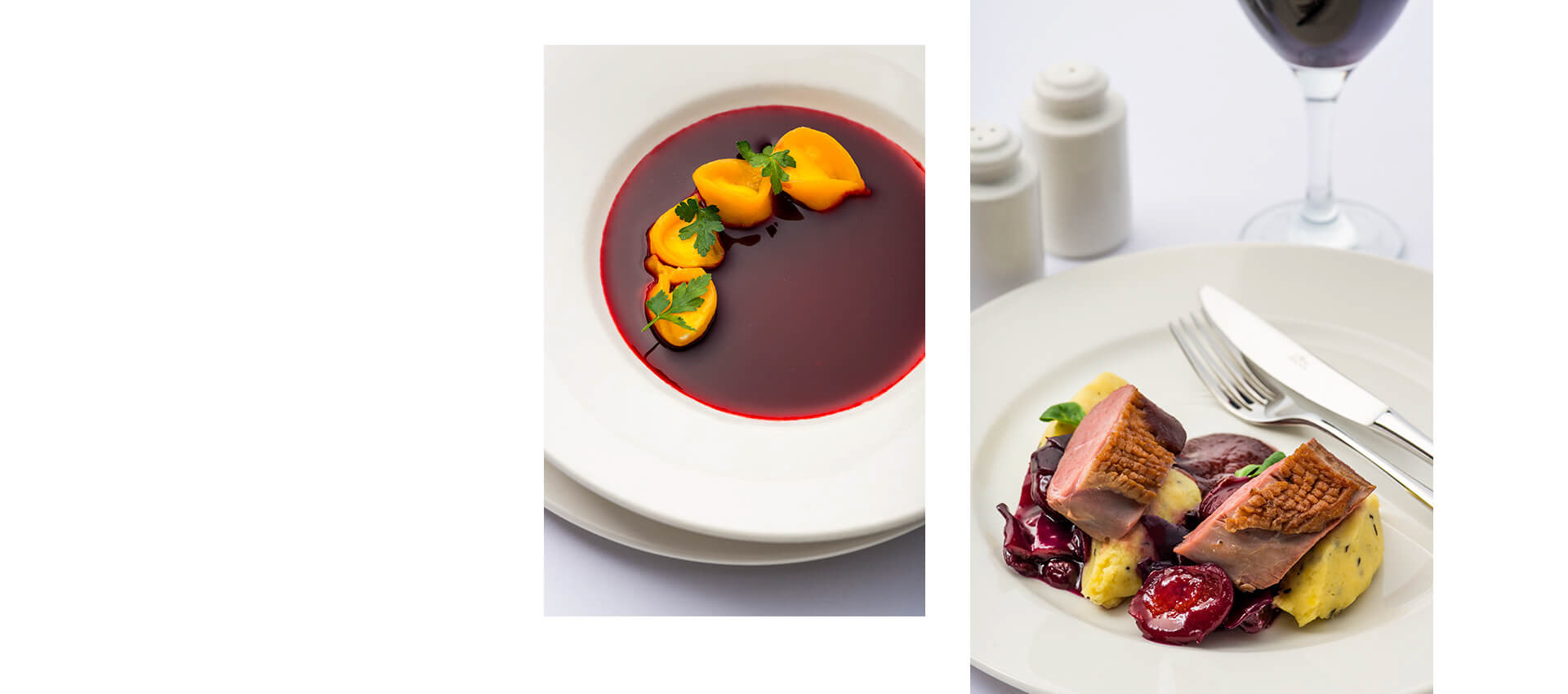 zdjęcia dań w hotelowej restauracji - kompleksowa obsługa foto hotelu w Katowicach