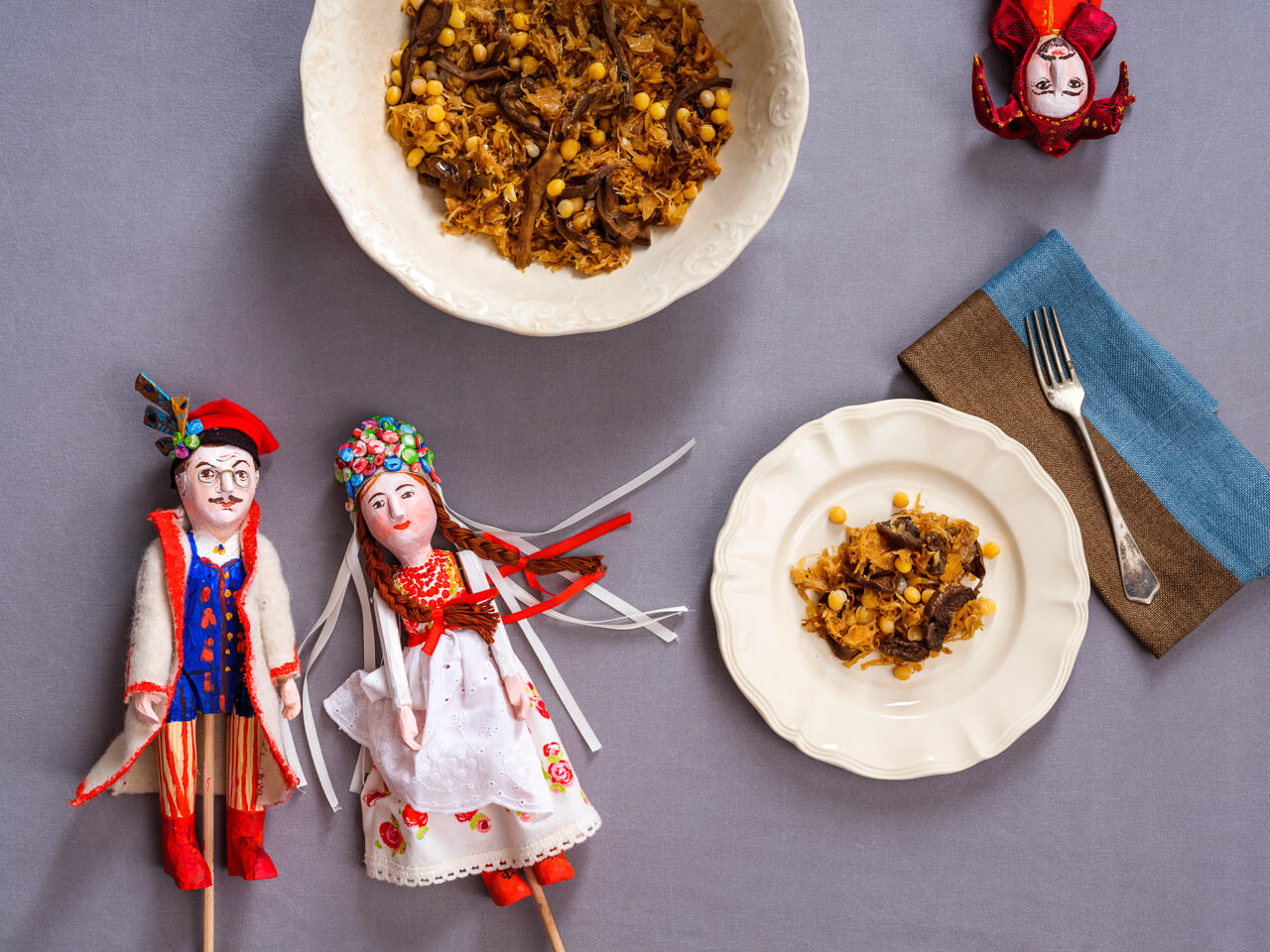 Miasto Kraków / sesja kulinarna "Potrawy Wigilijne"