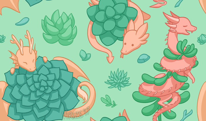 Dragons & Succulents