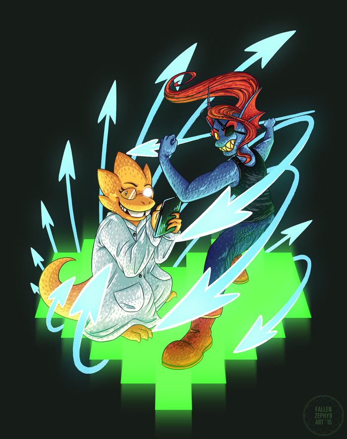 Undertale: Undyne and Alphys