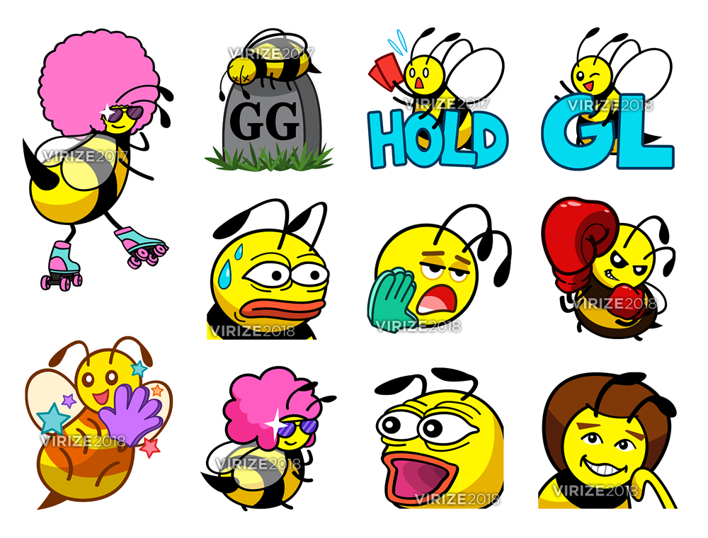Beemote Vectors (Set 2)
