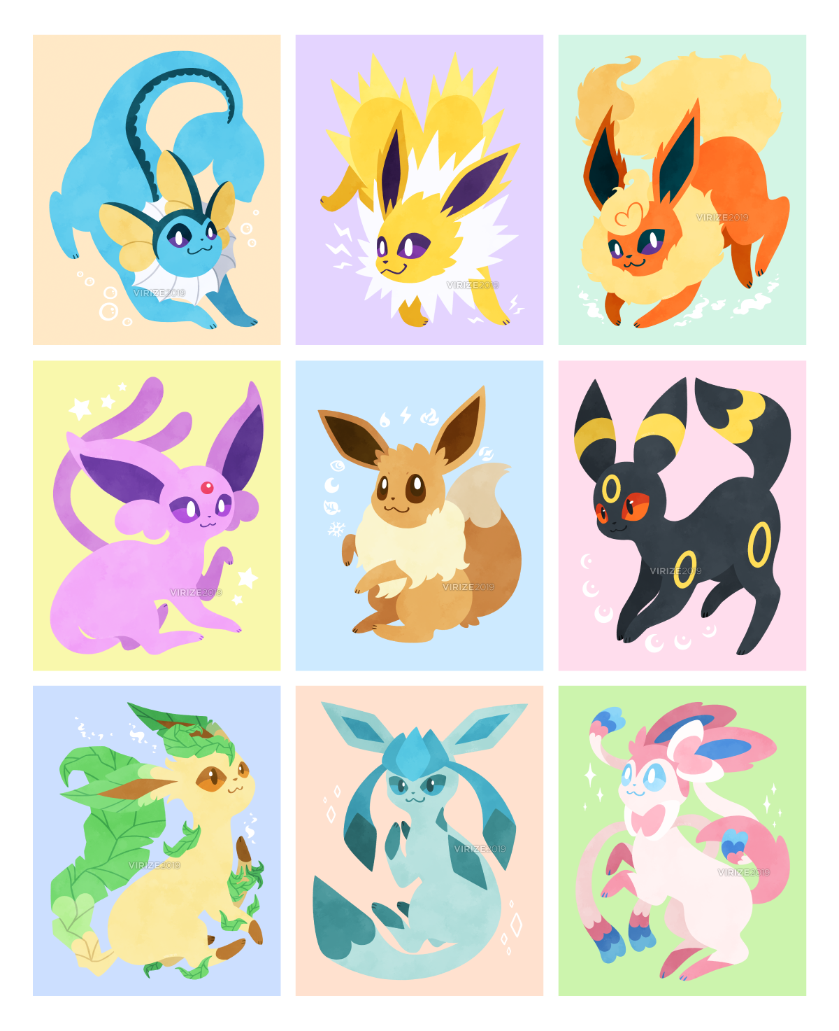 Let's Go, Eeveelutions!
