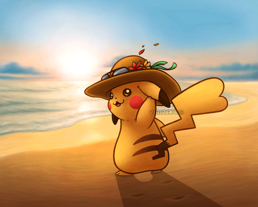 Summer Pikachu