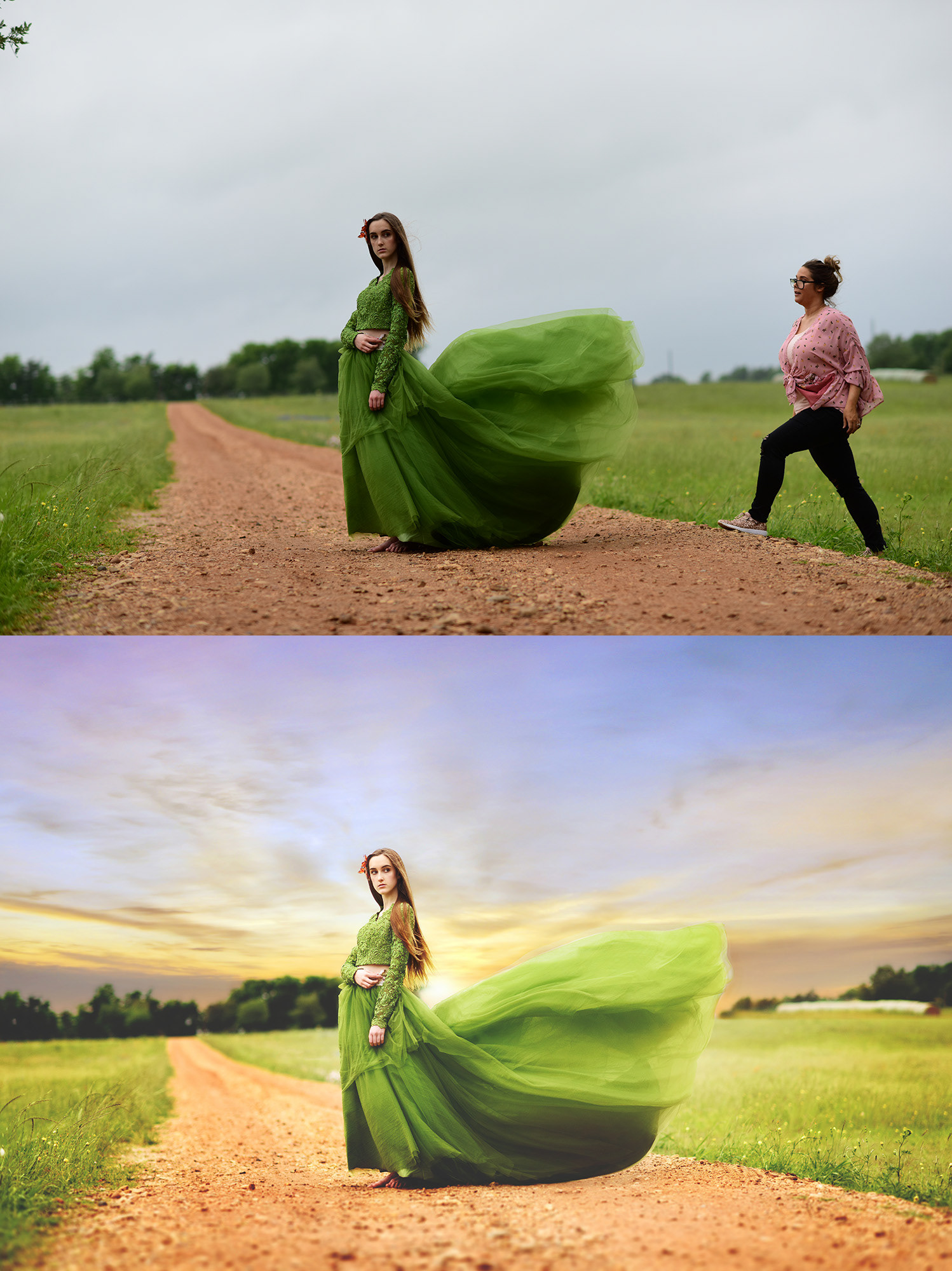 Corrective & Creative Processing Using Compositing & Object Removal