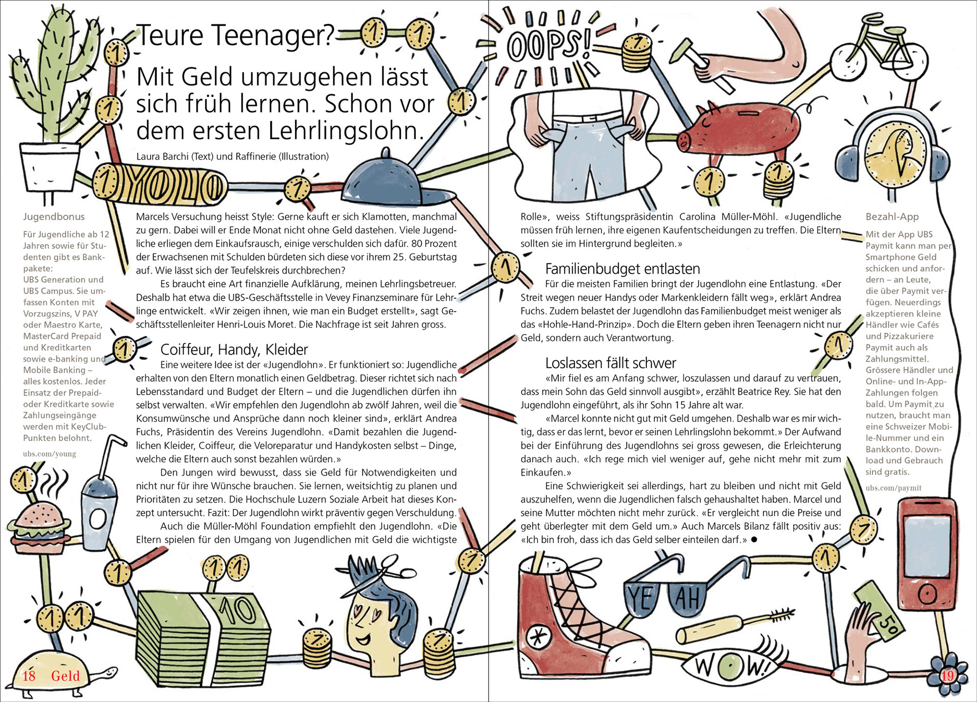 Text fürs UBS-Magazin