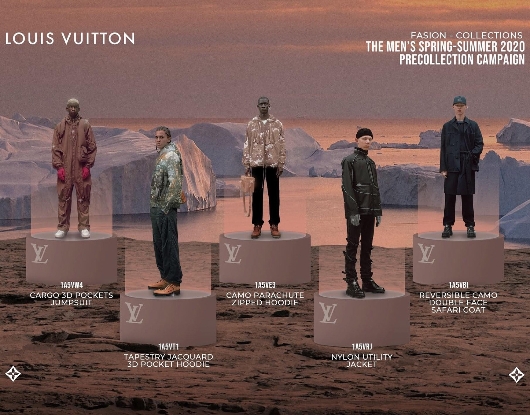 Louis Vuitton Spring 2020 Men's Campaign