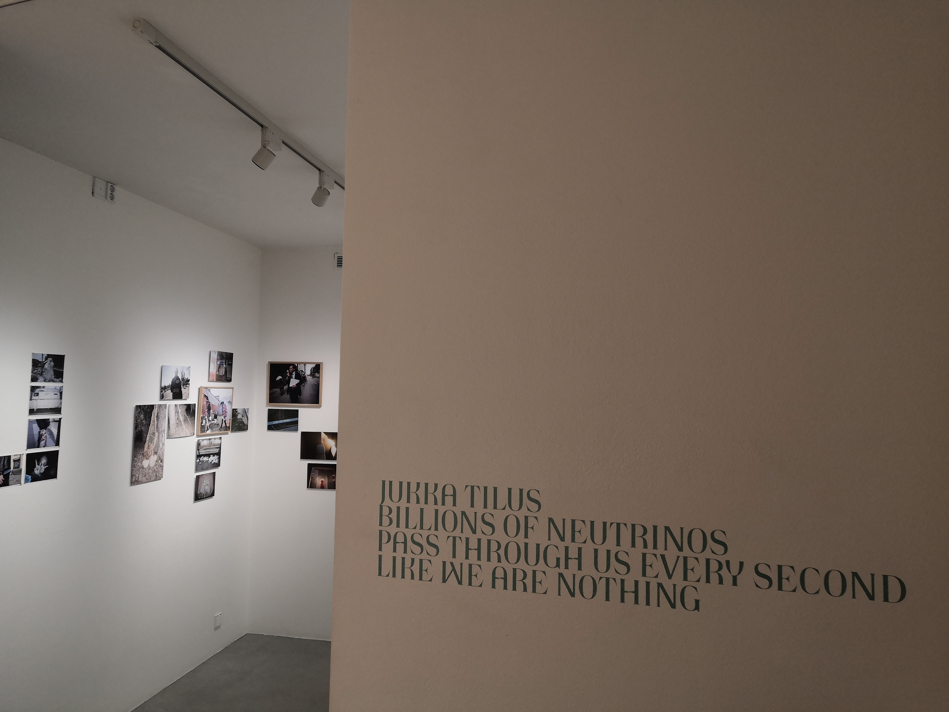 Billions of neutrinos pass through us every second like we are nothing, Hippolyte Studio Helsinki 2021