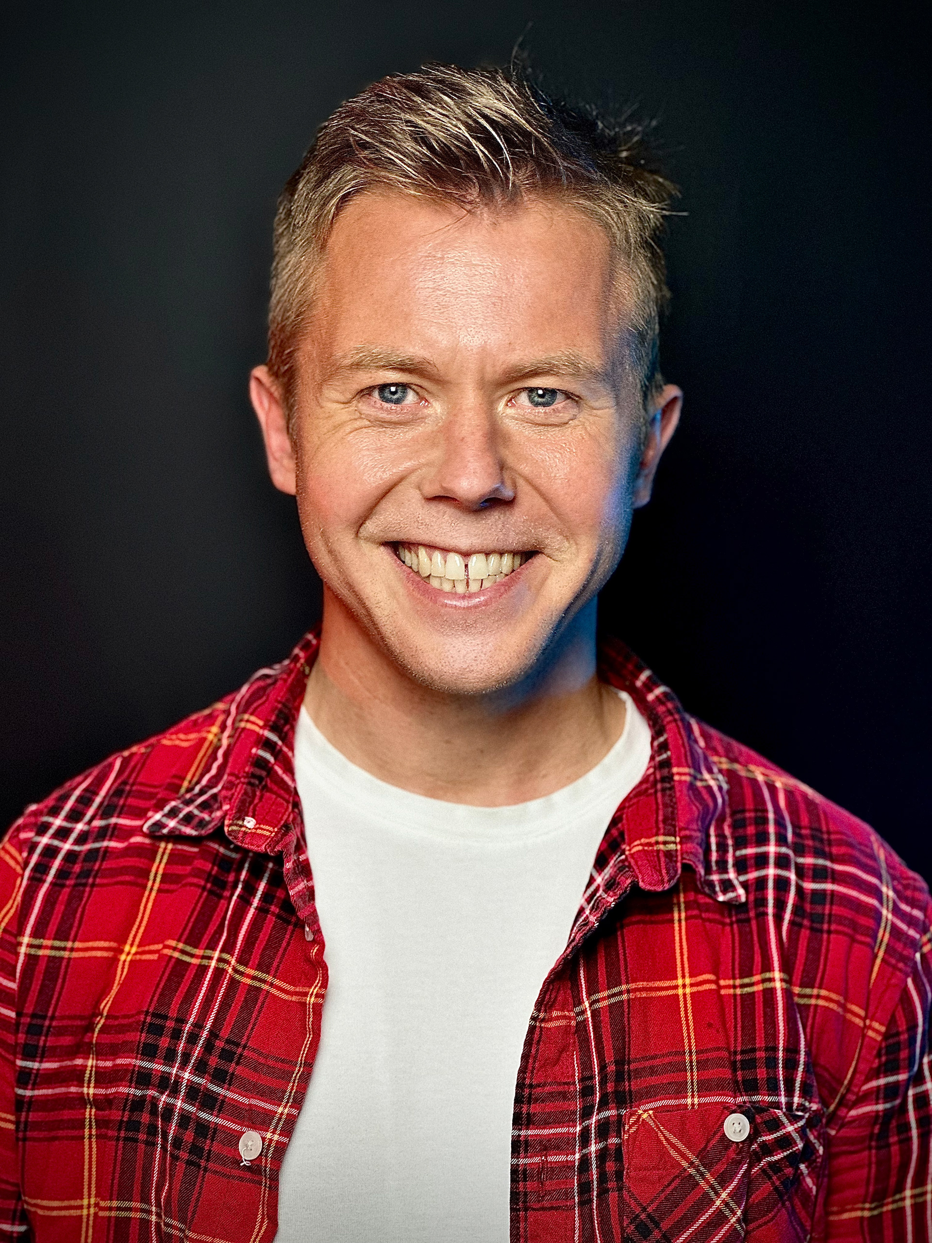 Sergey Ulyanov, selfie headshot, January 2024, Los Angeles, California