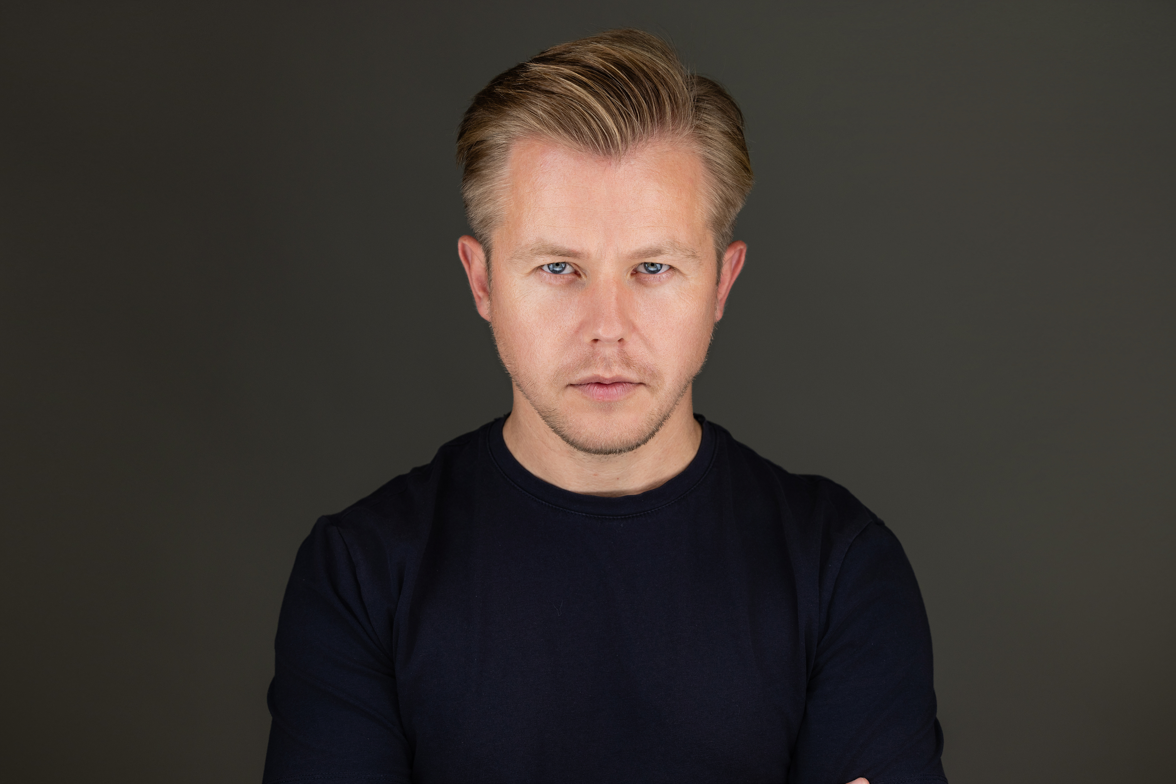 Sergey Ulyanov, headshot by Mark Edwards, October 2024, Los Angeles, California