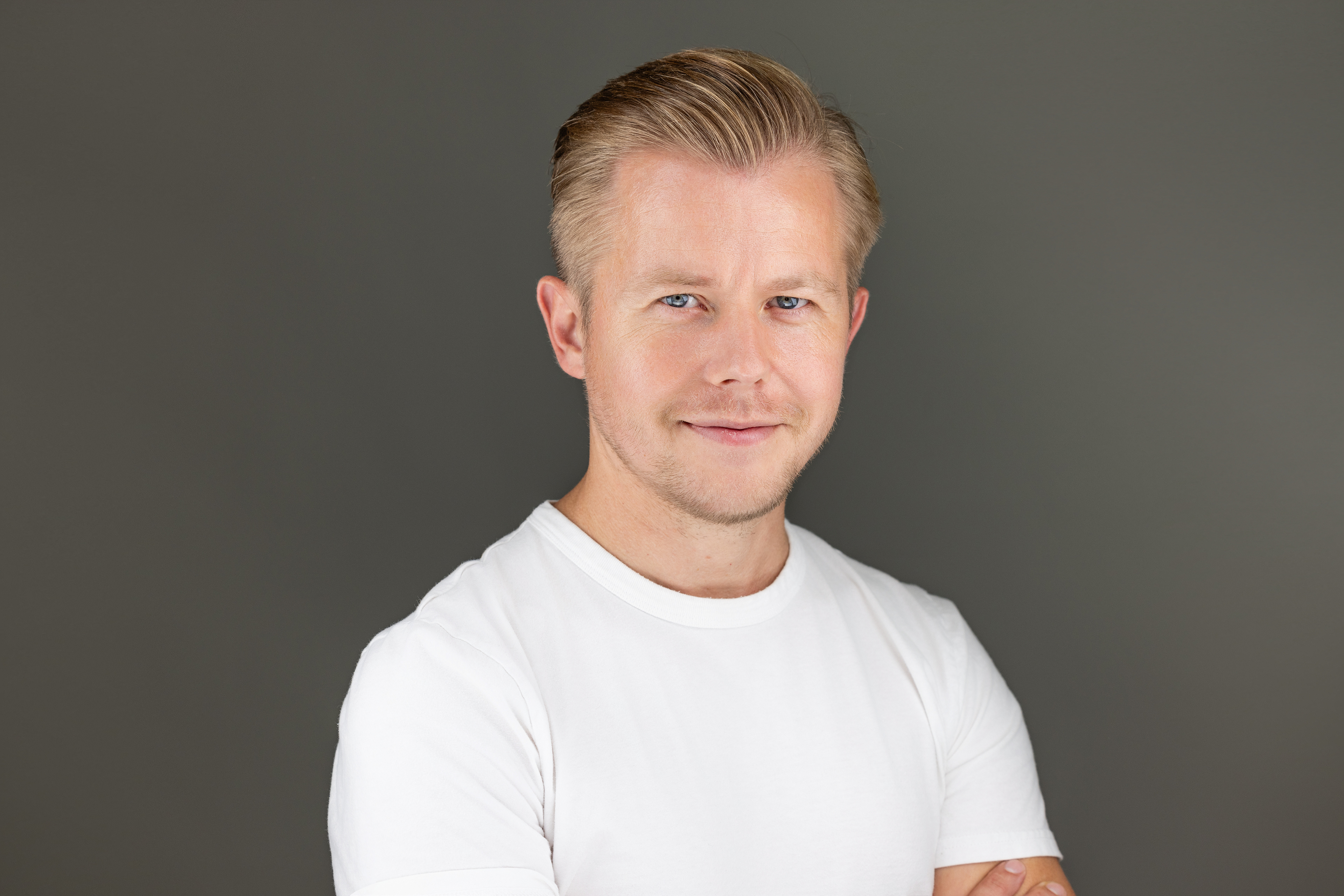 Sergey Ulyanov, headshot by Mark Edwards, October 2024, Los Angeles, California