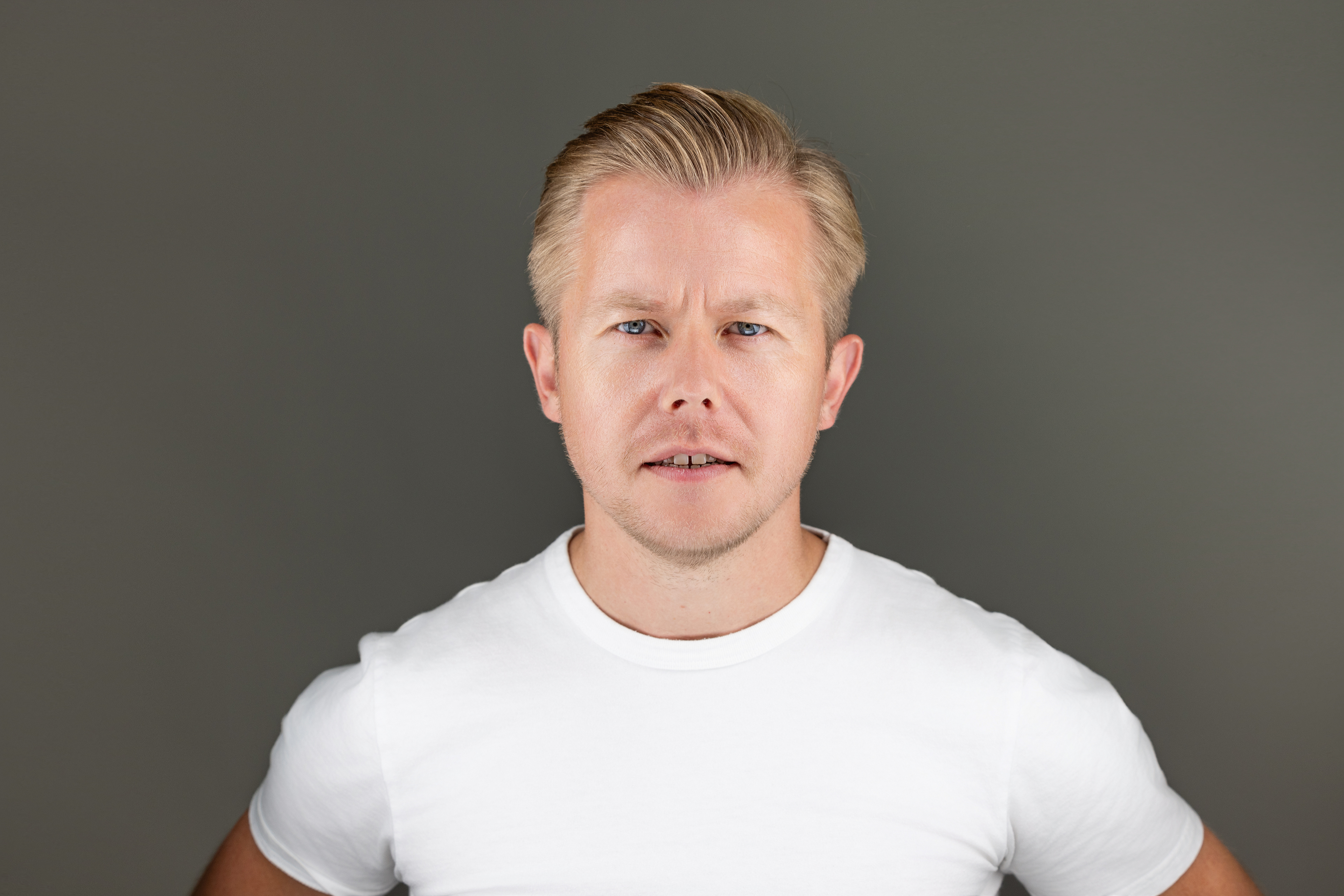 Sergey Ulyanov, headshot by Mark Edwards, October 2024, Los Angeles, California