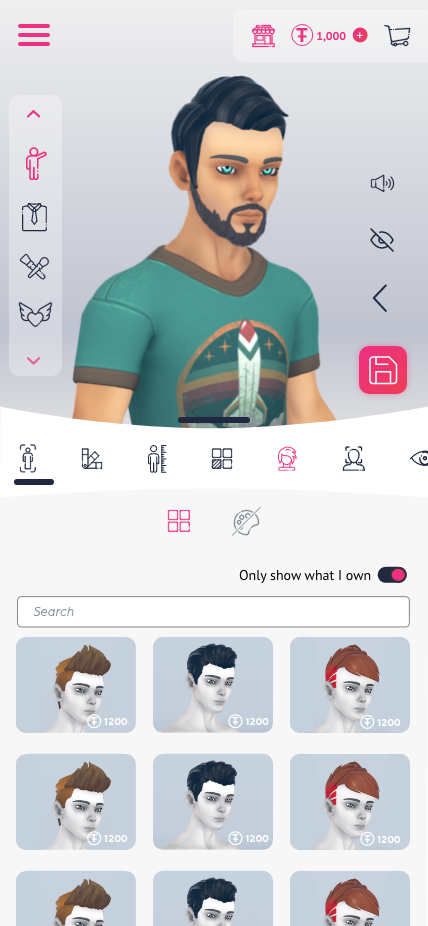 Tafi Avatar Builder