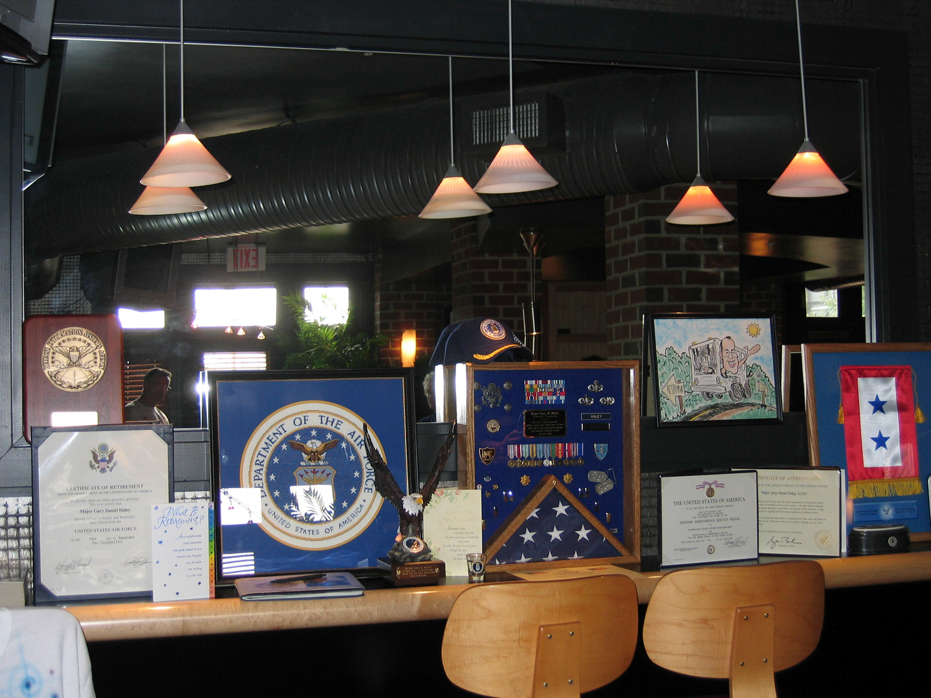 Mementos, awards, plaques, etc - Alexandria, VA