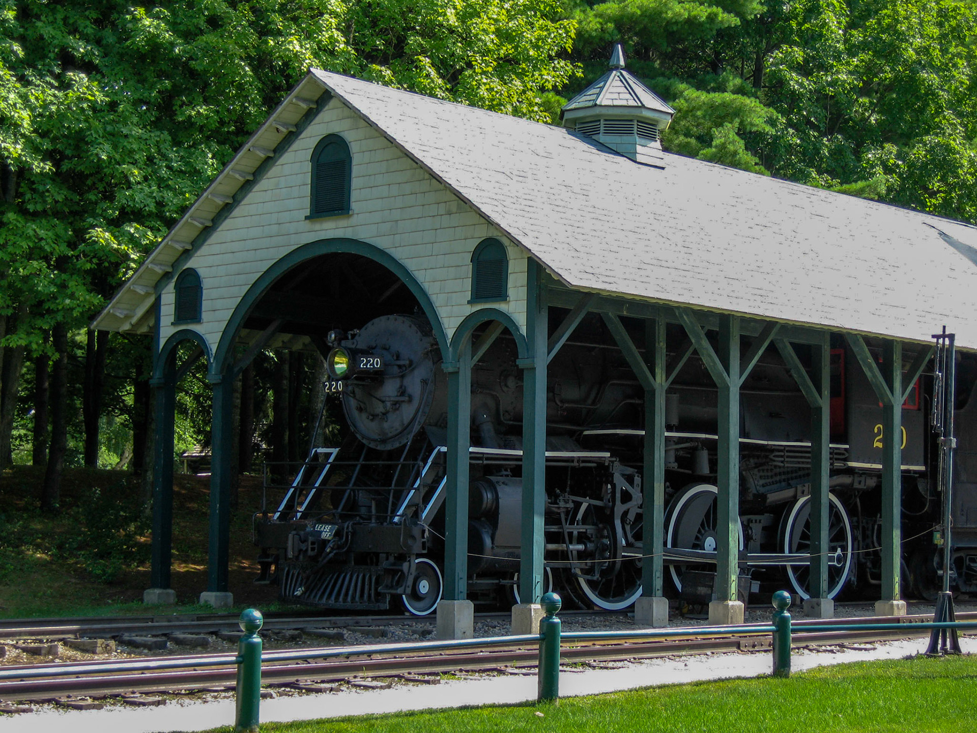 Steam locomotive - Shelbourne Museum, Shelbourne, Vermont