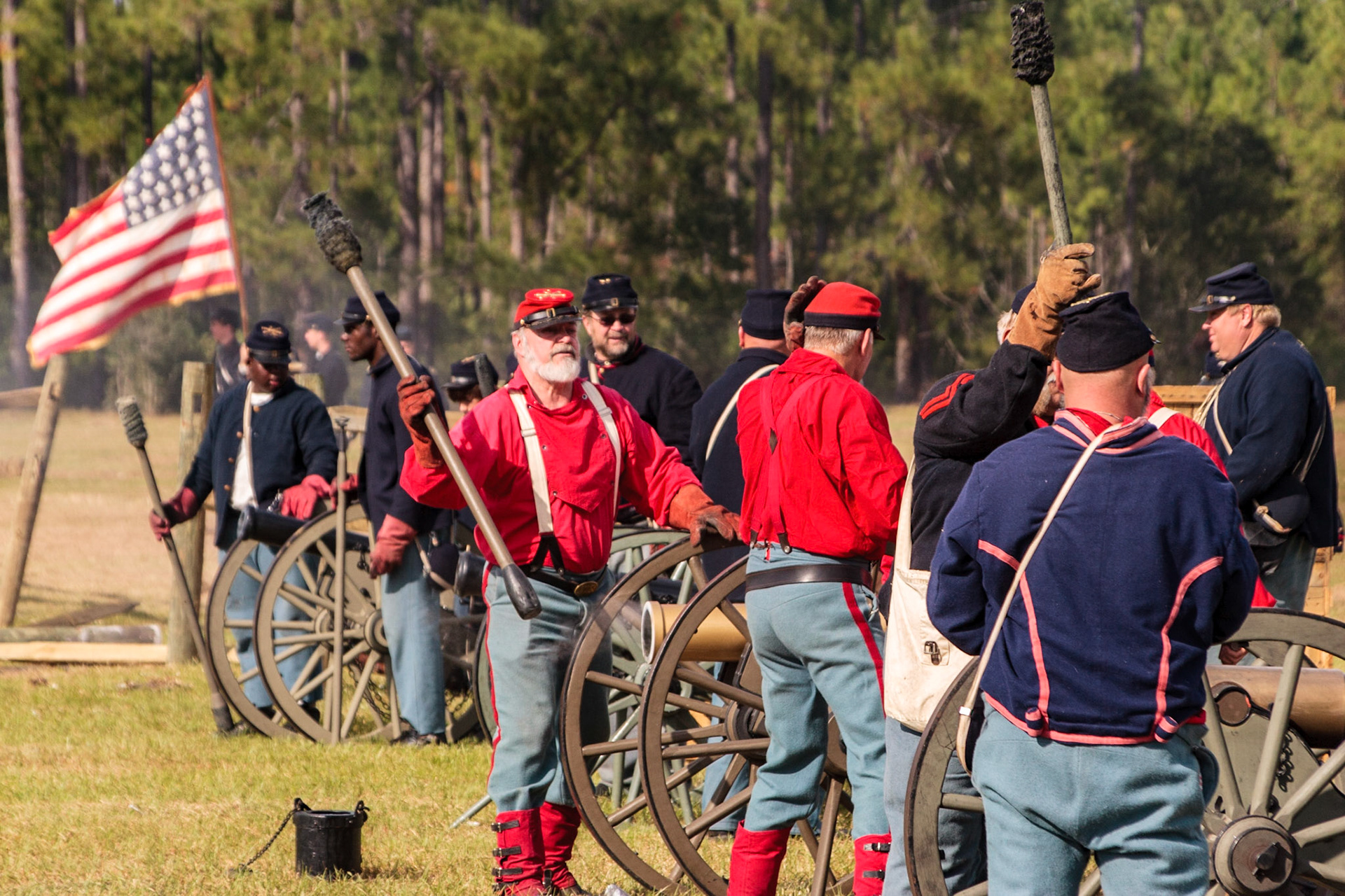 Civil War Re-enactment of Battle of Horse Landing - Rodeheaver's Boys Ranch, Palatka, FL