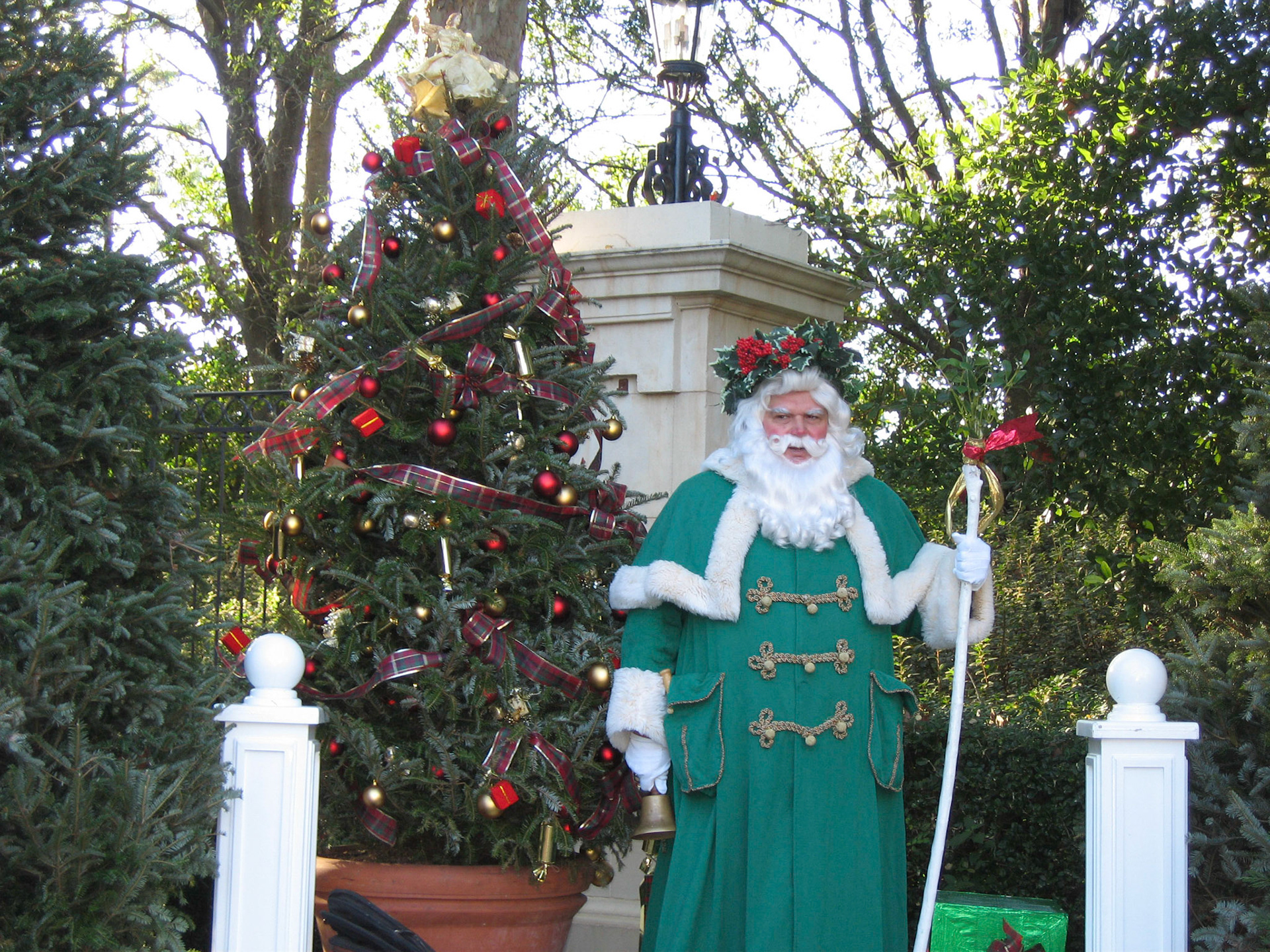 One of many versions of Santa Claus from around the world - Disney EPCOT Center, Orlando, FL