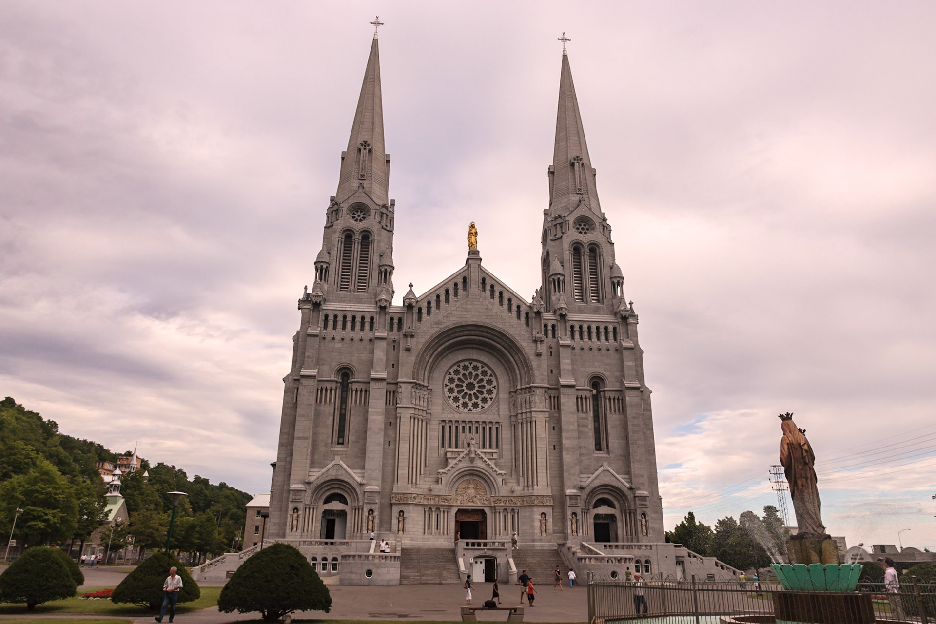 Basilica of St Anne de BeauprƩ - Quebec, Canada