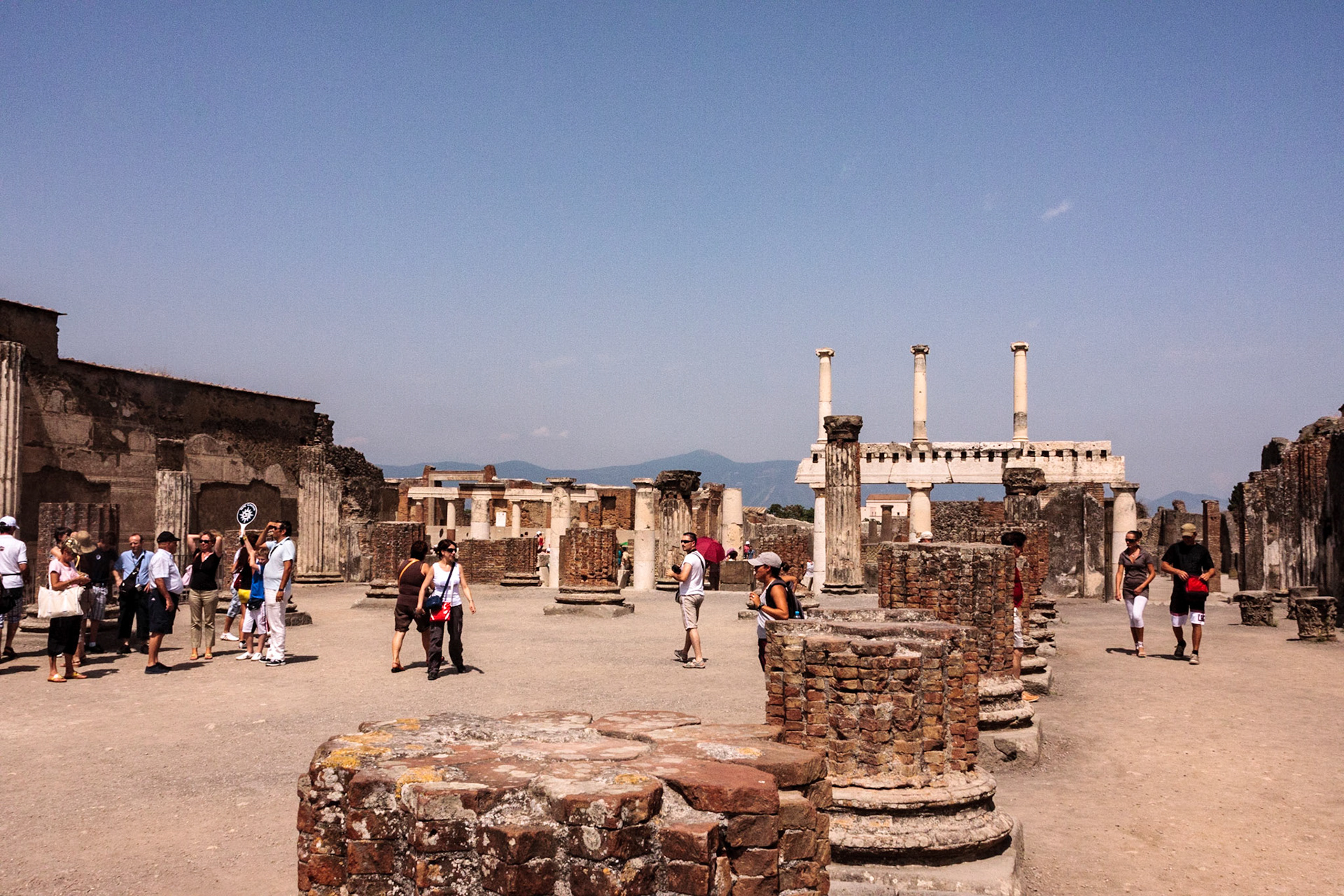 Ruins of Pompeii - Naples, Italy