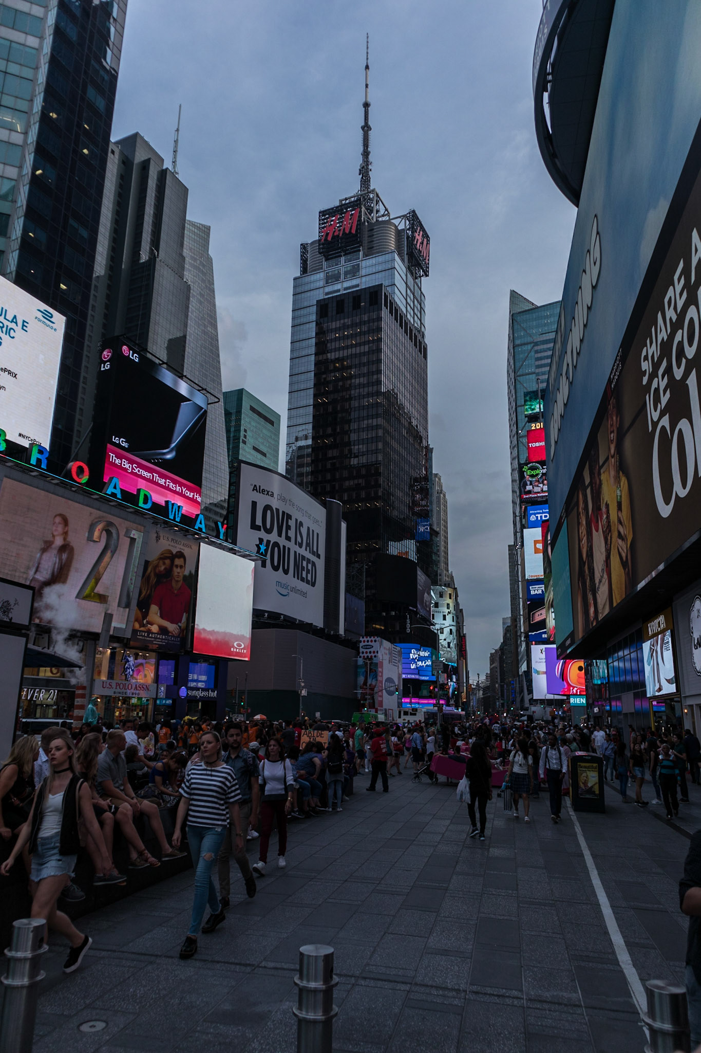 Walking down Broadway - New York, New York City