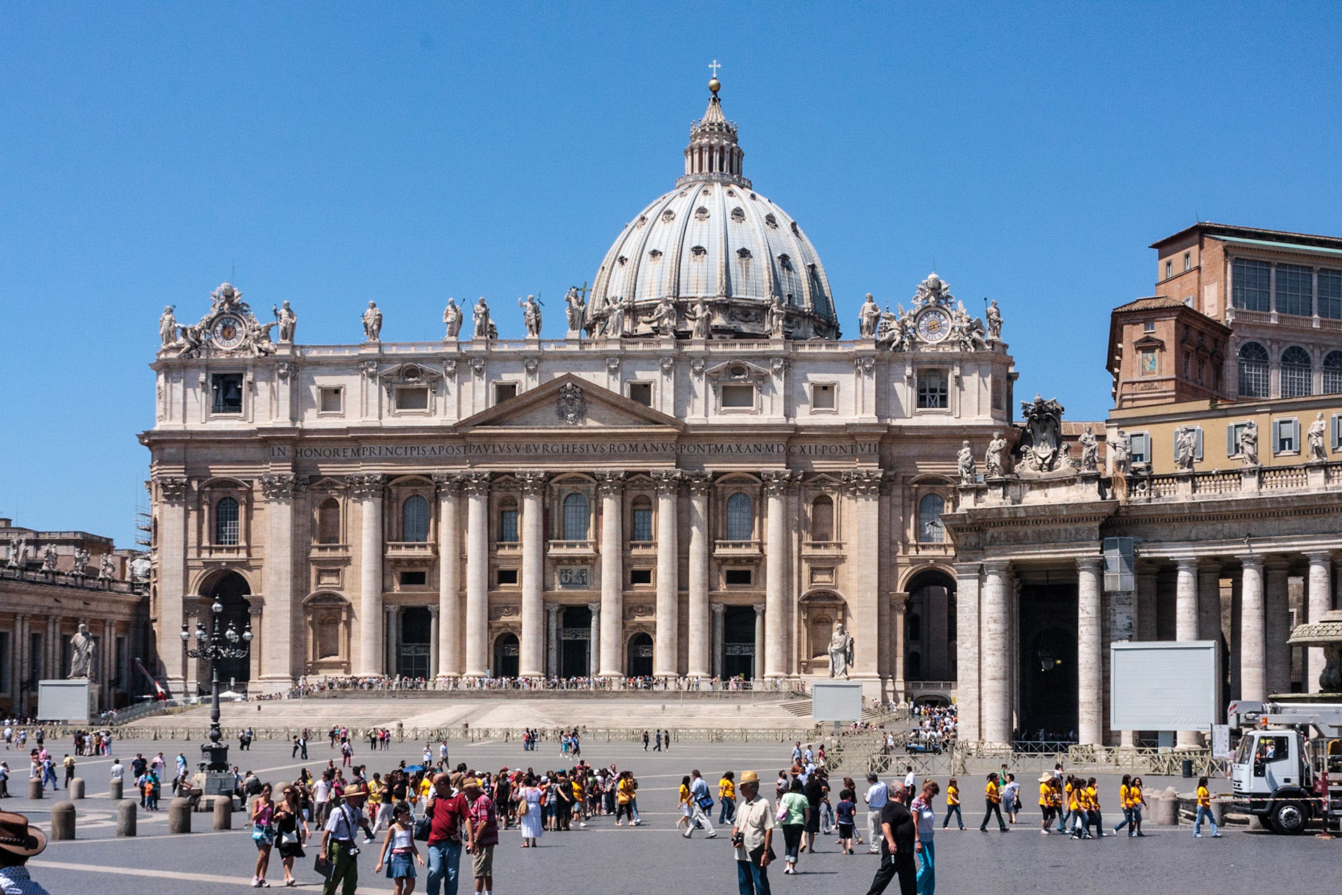 St Peter's Square and Basilica - Vatican City