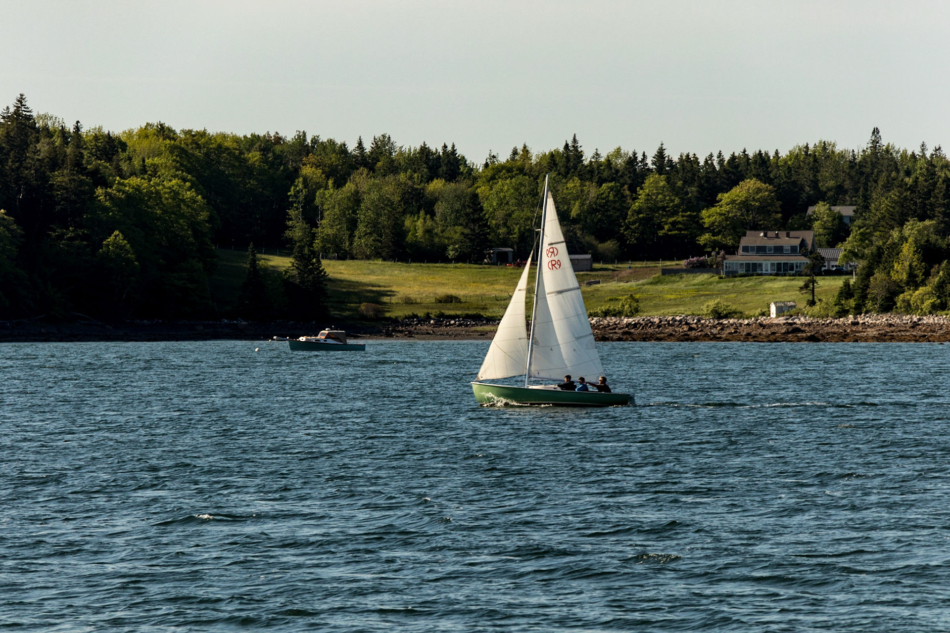 Sailing at Pretty Marsh - Acadia National Park, Dessert Island, Maine