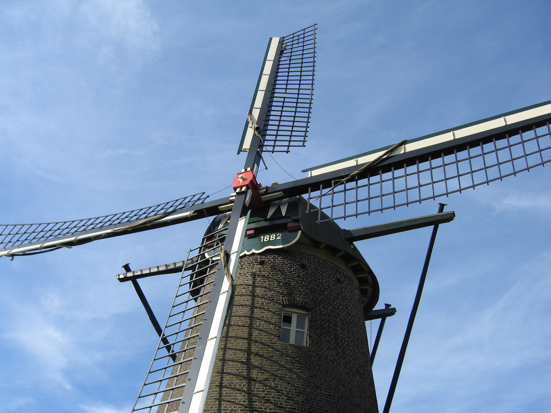 Molen van Hunnecum windmill built in 1882 - Nuth, Limburg, Netherlands